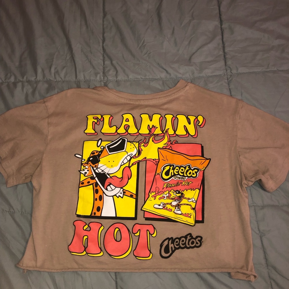 flaming hot cheetos crop shirt - Picture 2 of 3